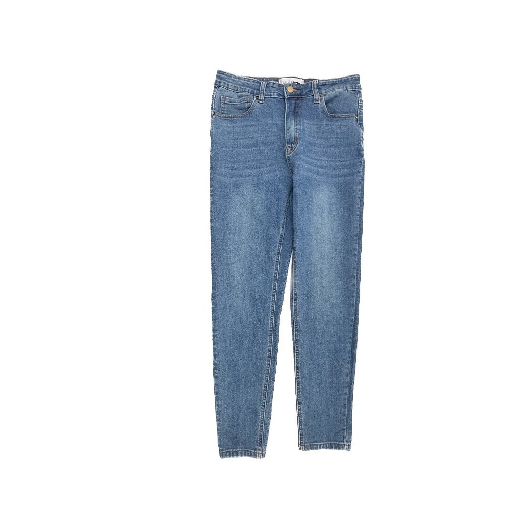 Fashion Nova Skinny Women's size 11 Mediumโ Wash Blue Denim jeans